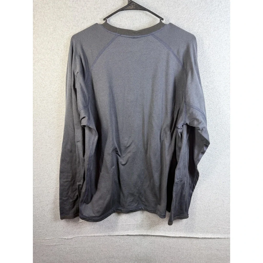 The North Face Shirt Mens Large Gray VaporWick Long Sleeve Performance Top